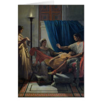 Virgil Reading the Aeneid Greeting Cards