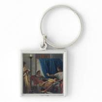 Virgil Reading the Aeneid Key Chain