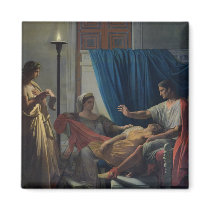 Virgil Reading the Aeneid Refrigerator Magnet