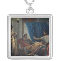 Virgil Reading the Aeneid Custom Necklace