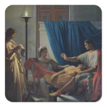 Virgil Reading the Aeneid Stickers