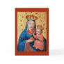 Virgin and Baby Jesus - Christmas Card