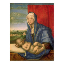 Virgin and Child 3 Post Cards