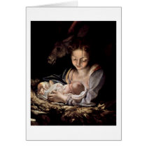 Virgin And Child By Antonio Allegri Da Correggio Cards