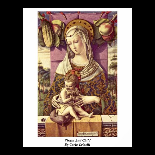Virgin And Child By Carlo Crivelli Posters
