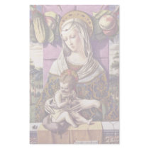 Virgin And Child By Crivelli Carlo Stationery Design
