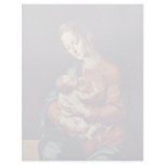 Virgin And Child By Morales Luis De (Best Quality) letterhead