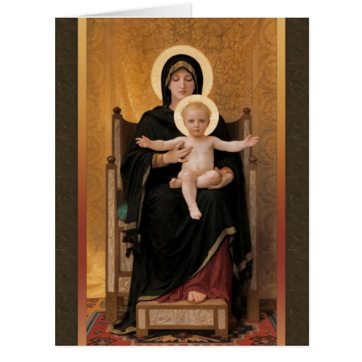 Virgin and Child CC0277 Big Greeting Card