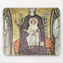Virgin and Child Mouse Pads