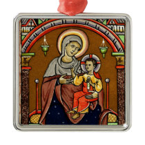 Virgin and Child Ornament