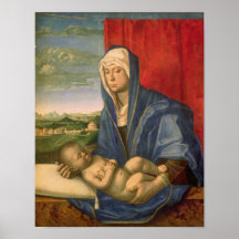 Virgin and Child Print