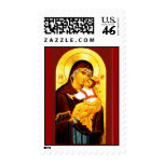 Virgin and Child Stamp