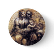 Virgin and Child with St. Anne sketch Pins