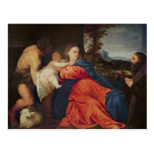 Virgin and Infant Post Cards