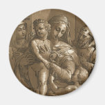 Virgin, Child, and Saints magnets