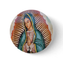Virgin de Guadalupe buttons