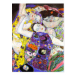 Virgin, Gustav Klimt Post Card