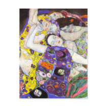 Virgin, Gustav Klimt Post Card
