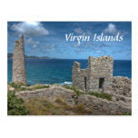 Virgin Islands Castle Postcard