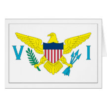 Virgin Islands Flag Cards