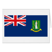 Virgin Islands Flag Greeting Card