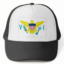 Virgin Islands Flag Trucker Hat