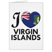 Virgin Islands Love Greeting Card