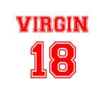 Virgin Letter Football Jersey #18 T-shirts