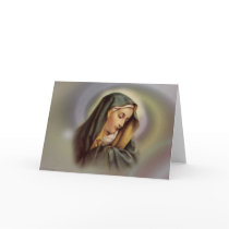 Virgin Mary 2 Card