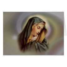 Virgin Mary 2 Card