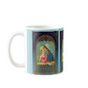 Virgin Mary and Baby Jesus Antique Style Mug by angela65 Virgin Mary and Baby Jesus Antique Style Mug