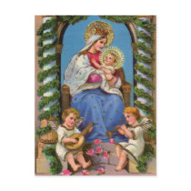 Virgin Mary Baby Jesus Vintage Christmas Postcards by angela65 Virgin Mary Baby Jesus Vintage Christmas Postcards
