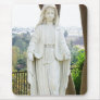 Virgin Mary Garden Statue Mouse Pad