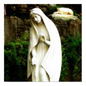 Virgin Mary Garden Statue posters by JuJuGardens Virgin Mary Garden Statue posters