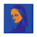 Virgin Mary Fridge Magnet
