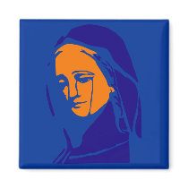Virgin Mary magnets