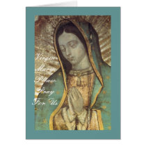 VIRGIN MARY PLEASE PRAY FOR US CARDS