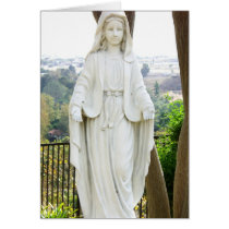 Virgin Mary Statue cards by JuJuGardens Virgin Mary Statue cards