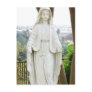 Virgin Mary Statue Post Card