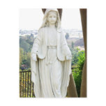 Virgin Mary Statue postcards