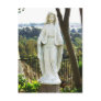 Virgin Mary Statue Post Card
