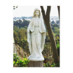 Virgin Mary Statue postcards