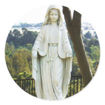 Virgin Mary Statue stickers