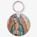 Virgin Mary / Virgen de Guadalupe keychains