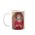 Virgin Mary with Seven Arrows mugs by wwwsikhote Virgin Mary with Seven Arrows mugs