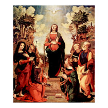 Virgin Mary's Conception Poster posters
