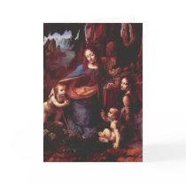 Virgin of the Rocks by Leonardo da Vinci Cards
