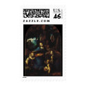 Virgin of the Rocks by Leonardo Da Vinci postage by alyciakeating Virgin of the Rocks by Leonardo Da Vinci postage
