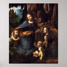 Virgin of the Rocks Poster