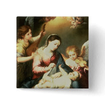 Virgin of the Swaddling Clothes Button